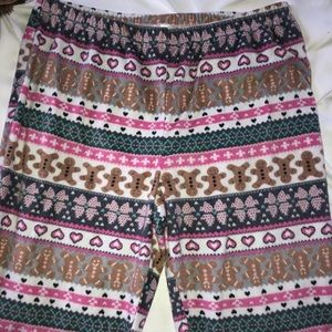 👻Gingerbread PJ Pants